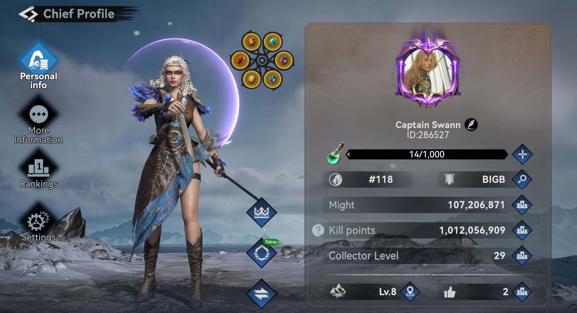 Game account sale Viking Rise